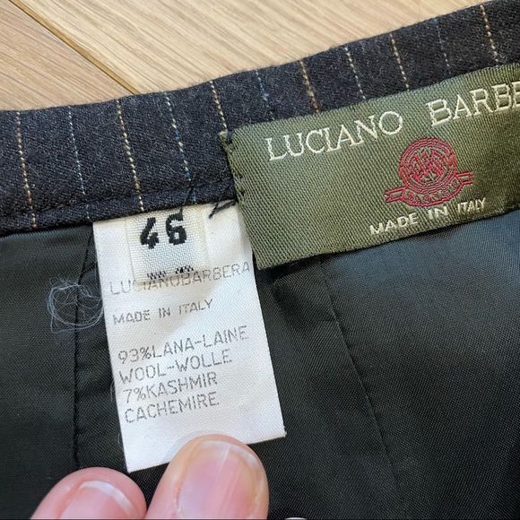 Luciano Barbera wool and cashmere skirt - Picture 10 of 10